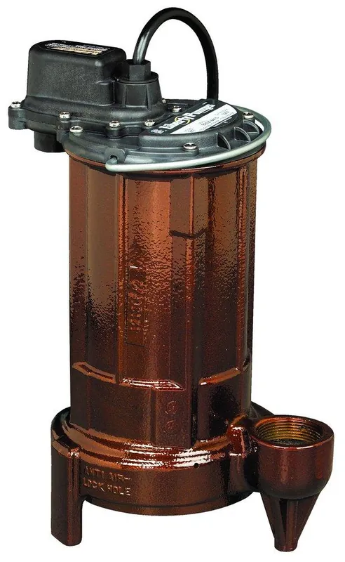 SK0486887-US20260702-105043-0 Liberty Pumps 281 1/2 HP Automatic Effluent Pump 1-1/2 in 10 ft Cord - Image 1