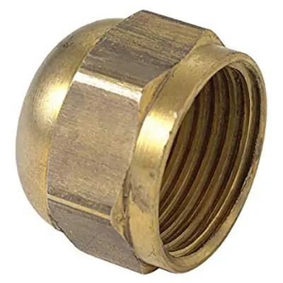 BrassCraft 40-4 40 Series Tube Cap 1/4 in Flare