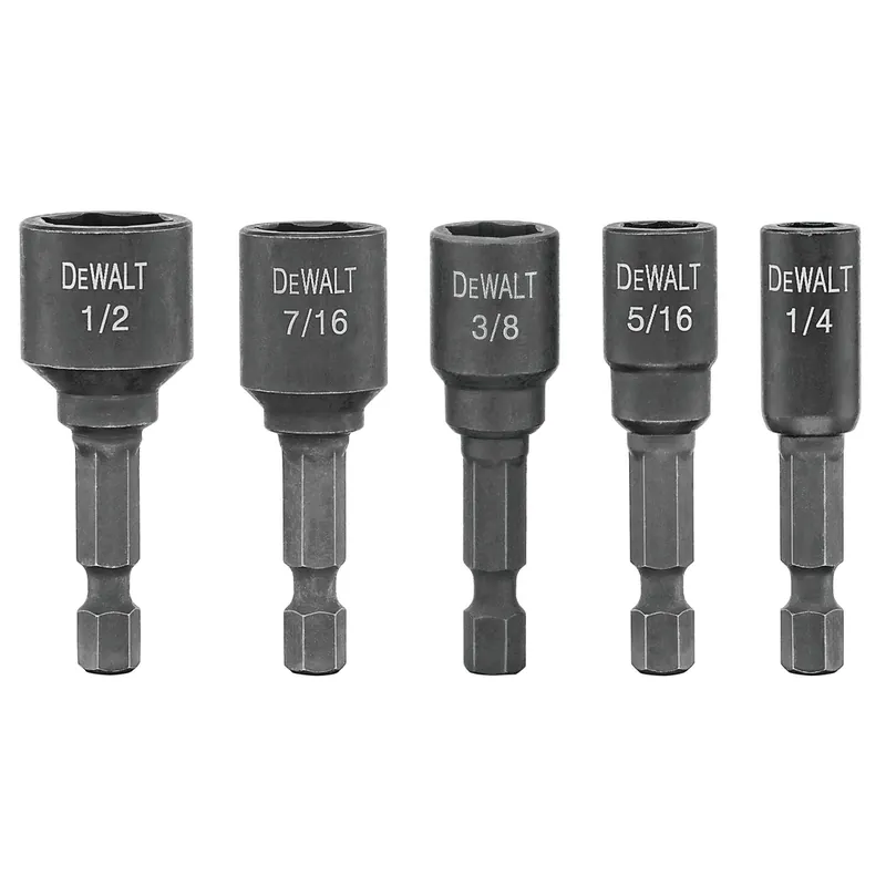 SK0486981-US20260702-105043-0 DeWalt DW2235IR 5PC Nutdriver Set Impact Ready - Image 1