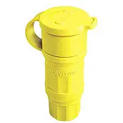 SK0486990-US20260702-105043-0 Leviton 29W48 Locking Connector 1-Phase Grounding Watertight Cable Mount 250 VAC 30 A NEMA L6-30R - Image 1