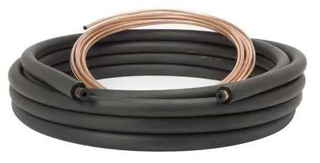 SK0487023-US20260702-105043-0 Mueller 61280350C Streamline Straight End Standard Line Set, 3/8 in Liquid Line x 3/4 in Suction Line, 35 ft L - Image 1