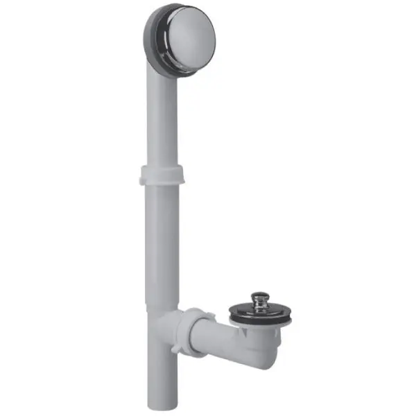 Watco 590-LT-PVC-WI Innovator 590 Slip Joint Complete Bath Waste, PVC, Wrought Iron