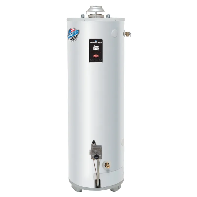 Bradford White LG255H783N Gas Water Heater, 55 gal Tank, 80000 Btu/hr Heating, Natural Gas Fuel, Atmospheric Vent