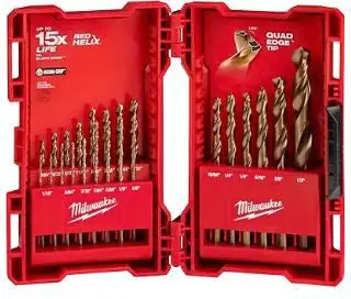 SK0487329-US20260702-105043-0 Milwaukee 48-89-2338 RED HELIX 23PC Drill Bit Set - Image 1