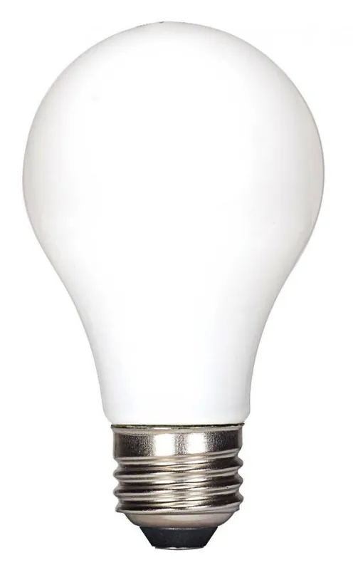 SK0487340-US20260702-105043-0 SATCO S12419 8.2W A19 Medium Base Soft White LED Bulb - Image 1