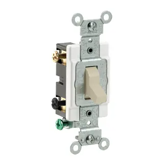 SK0487478-US20260702-105043-0 Leviton CS215-2I Toggle Switch 15 Amp 120/277 VAC 2 Pole - Image 1