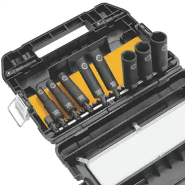 SK0487555-US20260702-105043-0 DeWalt DW22812 10 Piece 6 Point Impact Socket Set - Image 1