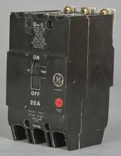 SK0487573-US20260702-105043-0 GE TEY360 BREAKER CKT PNL LTG 277/480VAC 60A 14KA - Image 1