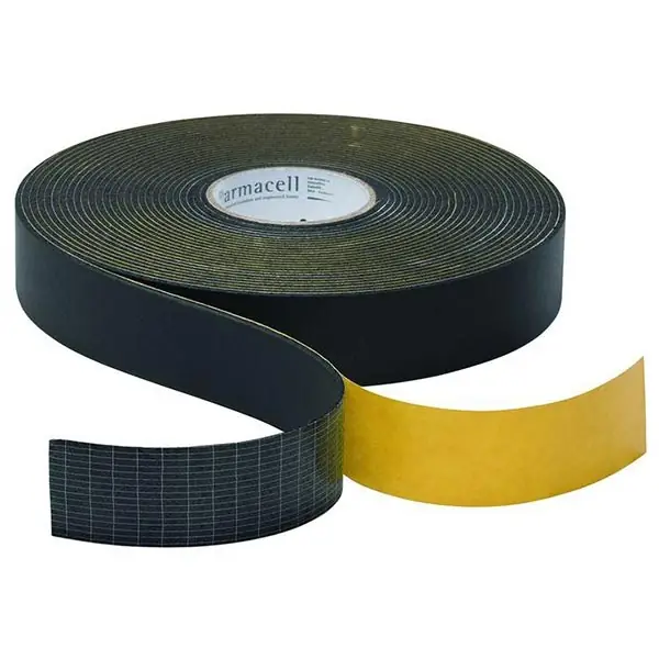Armacell TAP18230 Insulation Tape, 30 ft L x 2 in W, 1/8 in Thick, Black