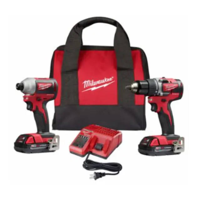 SK0487929-US20260702-105043-0 Milwaukee 2892-22CT M18 Compact Brushless 2-Tool Combo Kit - Image 1