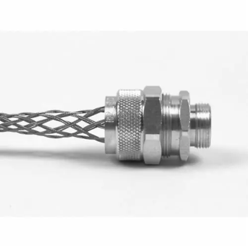 Remke RSR-2316-E Straight Cord Grip with Mesh, 3/4 in Trade, 7/8 to 1 in Cable Openings