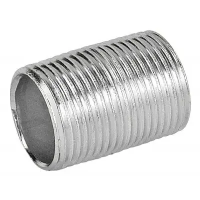 B&K 565-030 Pipe Nipple 1 in x 3 in L NPT Carbon Steel Galvanized SCH 40/STD