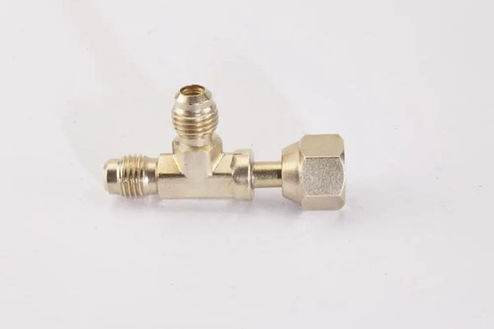 C&D Valve CD9611 1/4 in. Forged Brass Flare Tee