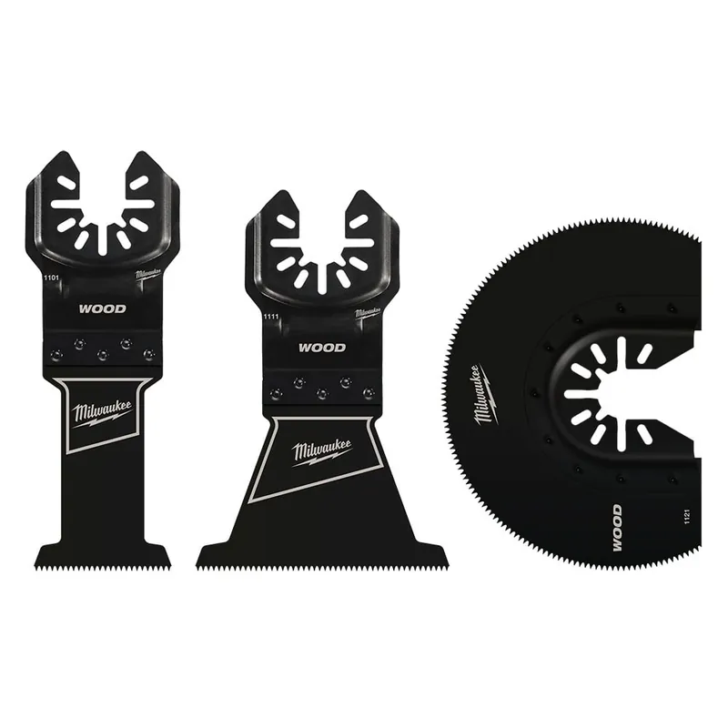 Milwaukee 49-10-9004 OPEN-LOK Wood Cutting Multi-Tool Blade Variety Pack