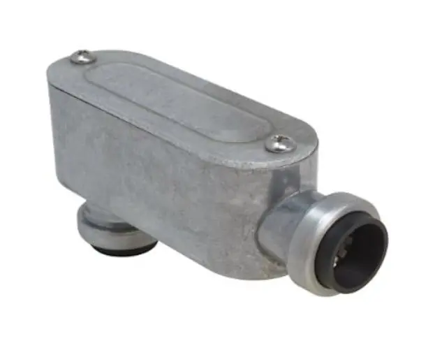 SK0488395-US20260702-105043-0 Southwire E-LB-075W 3/4 EMT Push Install Type-LB Conduit Body - Image 1