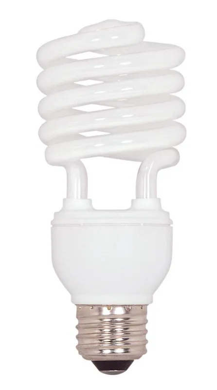 SK0488446-US20260702-105043-0 SATCO S7229 23W T2 Coil Compact Fluorescent Light Bulb with Medium Base - Image 1