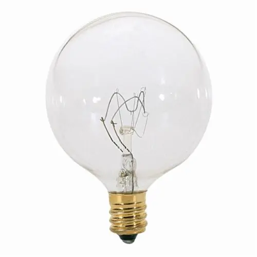 SATCO A3923 Decorative Dimmable Incandescent Lamp 40 W G16.5