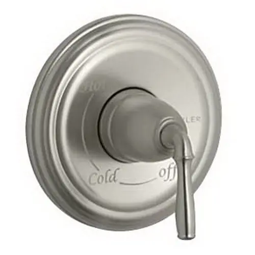 SK0488925-US20260702-105043-0 Kohler K-TS397-4-BN Kohler Devonshire 1-Handle Modern Traditional Theme Brass Valve Trim, Vibrant Brushed Nickel - Image 1