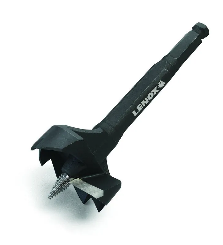 Lenox 1787561 Self-Feed Wood Drill Bit, 1-1/2 in Diameter, 6-1/2 in Overall Length
