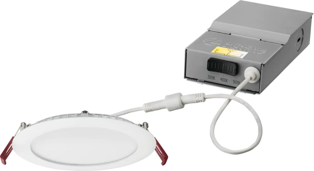 Lithonia Lighting WF6-LED-30K40K50K-90CRI-ORBM6 6 Wafer-Thin LED Downlight