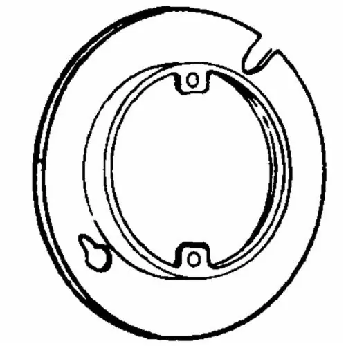 SK0489469-US20260702-105043-0 Appleton 8409 ETP Round Box Cover, Steel, 4 in Dia - Image 1