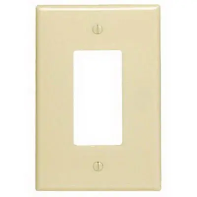 Leviton 86601-I Wallplate 1 Gang Oversized