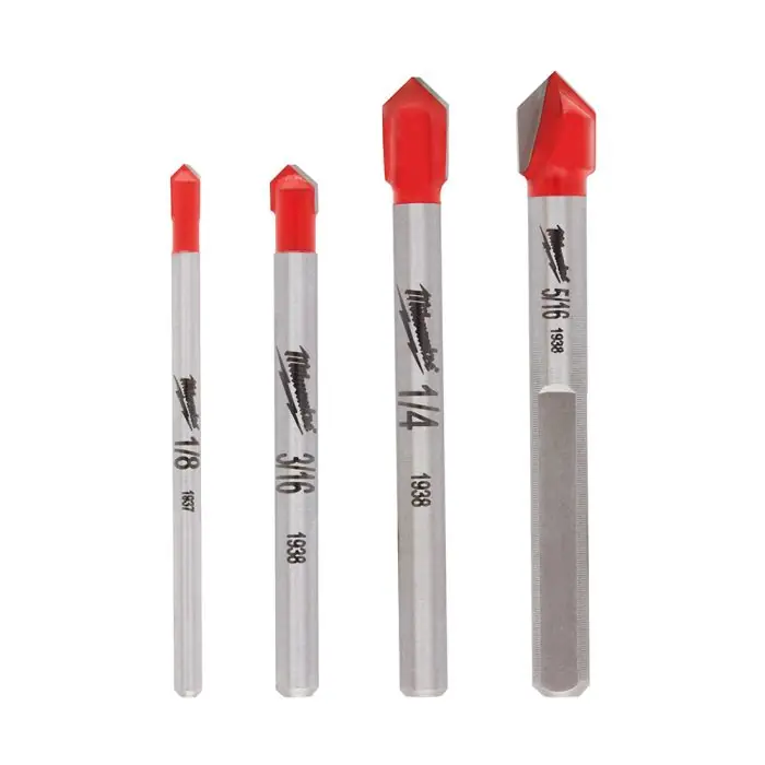 SK0489599-US20260702-105043-0 Milwaukee 48-20-8988 4pc Glass and Tile Bit Set - Image 1
