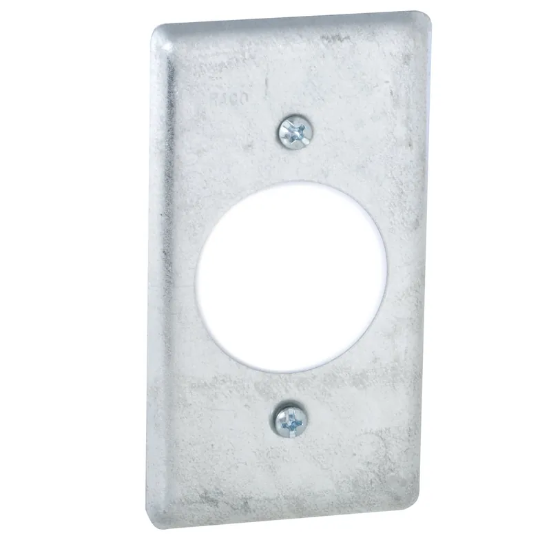 Hubbell 867 RACO HANDY BOX COVER - 1.594 20AMP RECEP