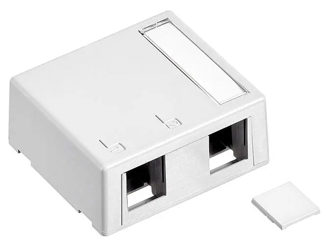 SK0489838-US20260702-105043-0 Leviton 41089-2WP Surface-Mount QuickPort Box 2-Port Replacement MPN - Image 1
