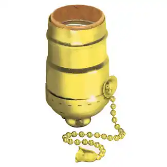 Leviton 19980-PG Pull Chain Lampholder 660 W 250 VAC