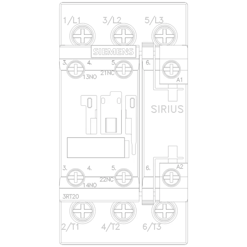 SK0489972-US20260702-105043-0 Siemens 3RT20271AV60 Contactor S0 32A 4 - Image 1