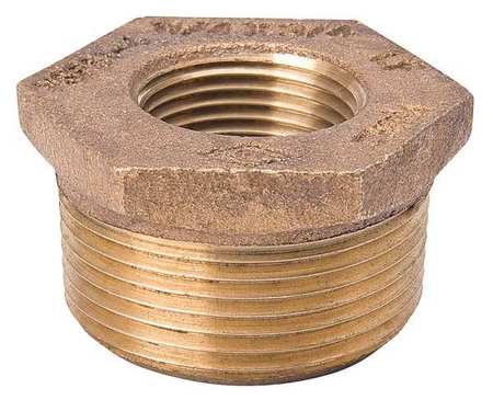 SK0490183-US20260702-105043-0 B&K 455-053NL Lead-Free Pipe Hex Bushing, 1 x 1/2 in, MNPT, 125 lb - Image 1