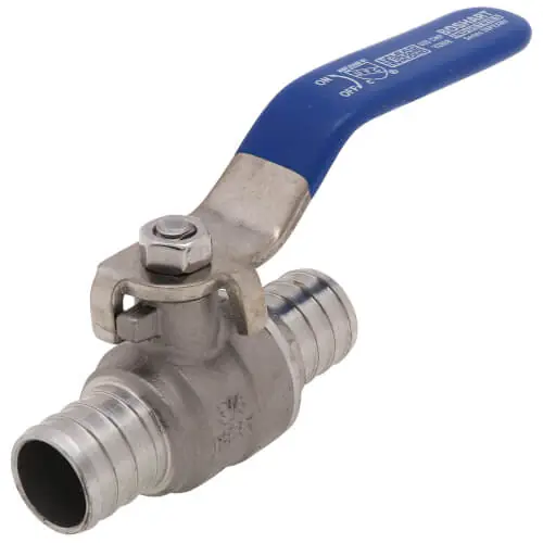 SK0490247-US20260702-105043-0 Boshart SSPEXBV-07 3/4 Stainless Steel PEX Crimp Ball Valve - Image 1