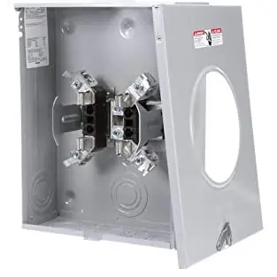 SK0490323-US20260702-105043-0 Siemens UAT111-0GF TALON 1-Position Type UAT1 Meter Socket 600 VAC 135 A - Image 1