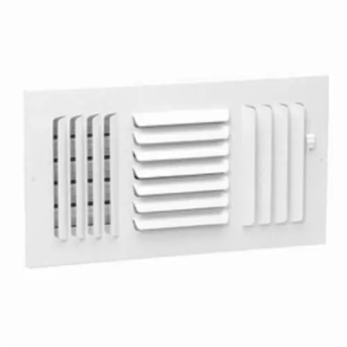Hart & Cooley 013425 303 10 08 W 3-Way Sidewall/Ceiling Register 10 x 8 in