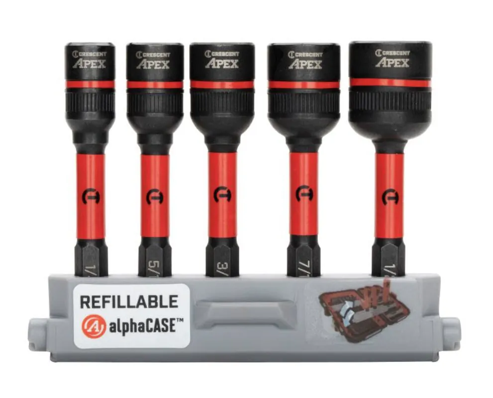 SK0490418-US20260702-105043-0 Apex Tool Group CAVBXR-5 Bolt Biter Impact Nut Extractor and Driver Set 5pc - Image 1