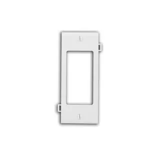 SK0490566-US20260702-105043-0 Leviton PSC26-W Combination Sectional GFCI Wallplate/Faceplate, 1 Gang, Thermoplastic Nylon, White - Image 1