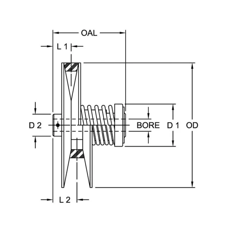 SK0490641-US20260702-105043-0 Lovejoy 68514417524 LSC-19-SHAFT COLLAR; Steel Zinc Plated 1.1875 in ID 2.0000 in OD - Image 1