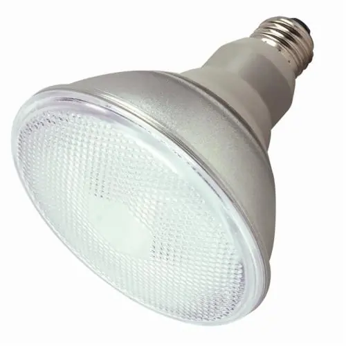 SATCO S7203 Compact Fluorescent Lamp 23 W E26 Medium Lamp Base PAR38 1100 Lumens