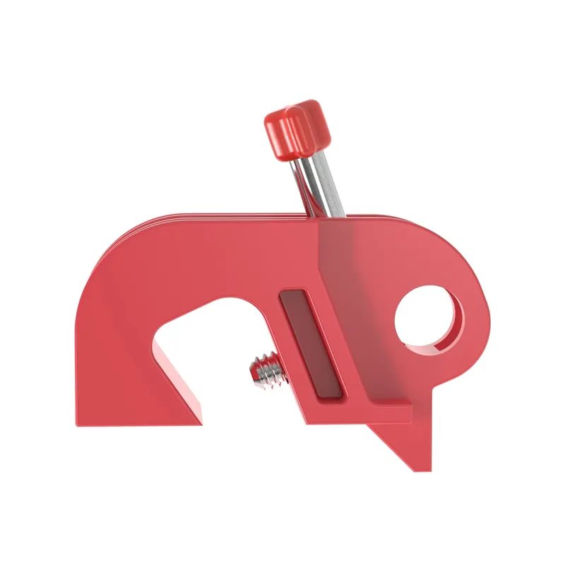 SK0490748-US20260702-105043-0 Panduit PSL-CBILNT Circuit Breaker Lockout I-Line No Tool Nylon Red - Image 1