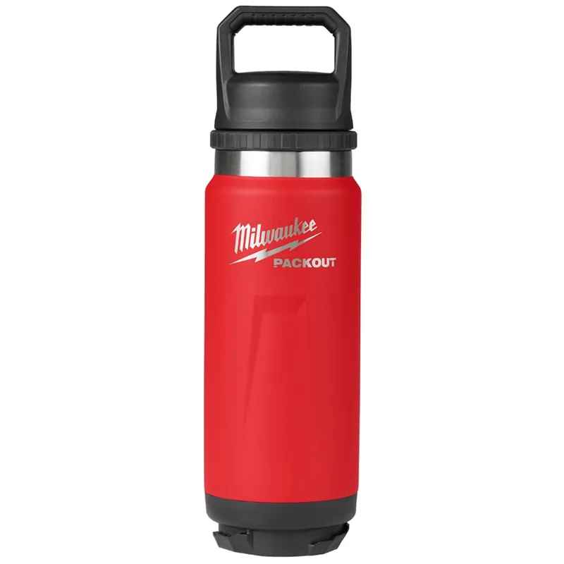 Milwaukee 48-22-8396R PACKOUT 24oz Insulated Bottle with Chug Lid