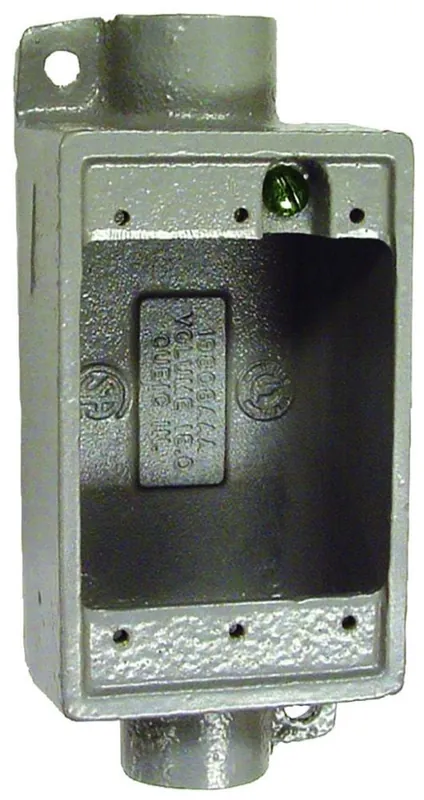 Hubbell FSC-3 Killark FSC Feed-Through Cast Device Box 18 cu-in
