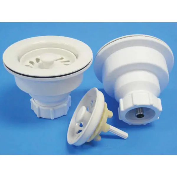 JB Industries JBC101 Kitchen Strainer With Celcon Trim and Plastic Base 2-Piece