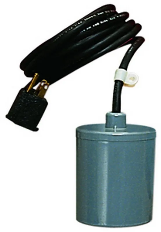 SK0490967-US20260702-105043-0 Little Giant 599211 85A 115/230V PVC Mechanical Pump Float Switch with 20 ft. Cord - Image 1