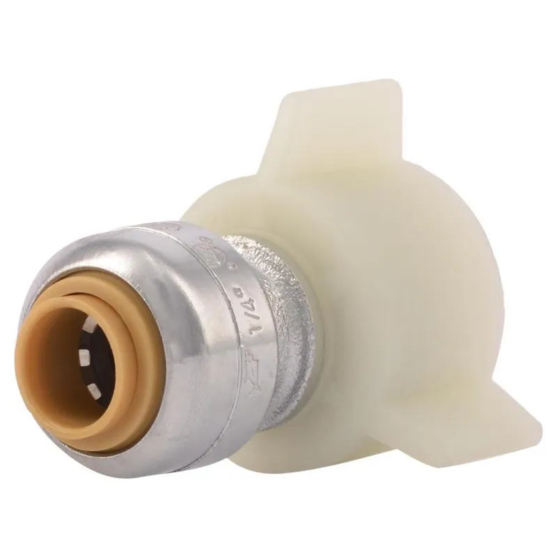 SK0490977-US20260702-105043-0 SharkBite U3525LF 1/4 x 1/2 in. Push x Threaded Brass Water Supply Fitting SU3525LF - Image 1