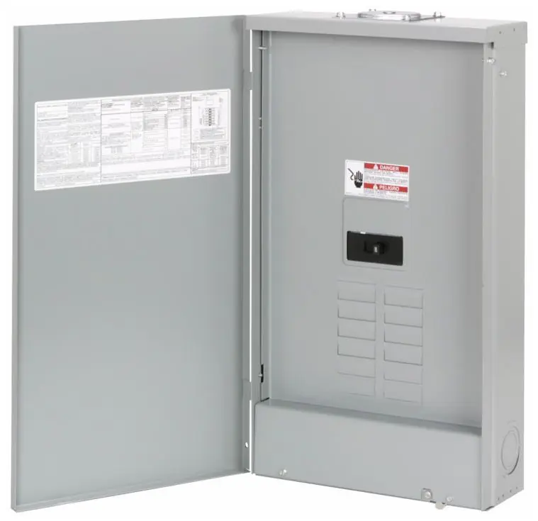SK0491072-US20260702-105043-0 EATON BRP08B200RF Type BR Single-Phase Plug-on Neutral Main Circuit Breaker Load Center, 200 Amp, 8 Space/16 Circuit - Image 1