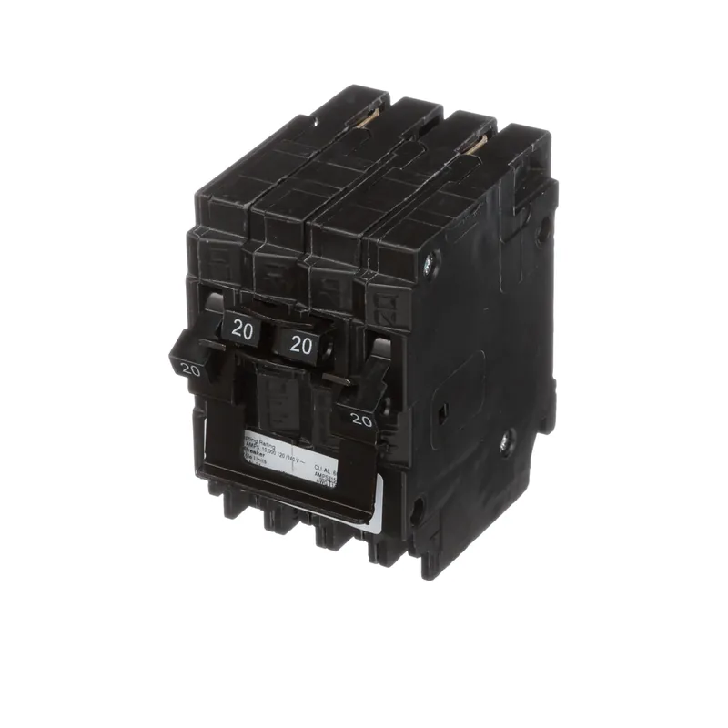 SK0491117-US20260702-105043-0 Siemens Q23020CT2NC 2-Pole 30 or 20 Amp 120/240 VAC 10 kA Common Trip Circuit Breaker - Image 1