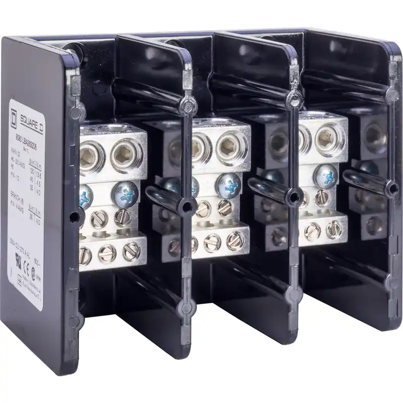 SK0491170-US20260702-105043-0 Square D 9080LBA363206 Power Distribution Block 600 Volt 350 Amp - Image 1