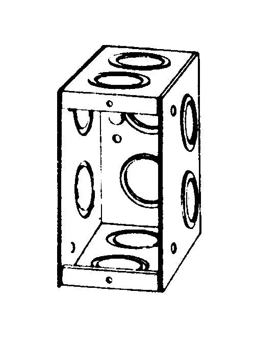 SK0491226-US20260702-105043-0 Appleton M1-350 1-Gang 3-1/2 Deep Masonry Box - Image 1