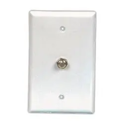SK0491251-US20260702-105043-0 EATON 2072W WALLPLATE MID-SIZE W/SINGLE COAXIAL ADAPTER - Image 1